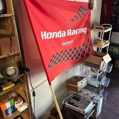 ホンダレーシング　フラッグ　サーキット応援の画像