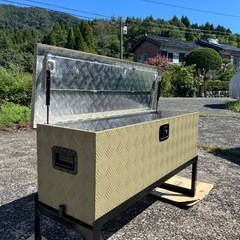 軽トラック用アルミボックス➕架台の画像