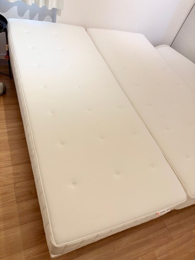 IKEA ヒュッレスタード　ポケットコイルマットレス 80cm×2セット