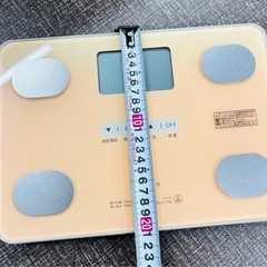 タニタ　体重計 体組成計 FitScan FS-101 カラーピンクの画像