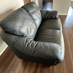 ナツッジ レザーソファ　の画像