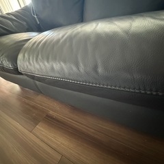 ナツッジ レザーソファ　の画像