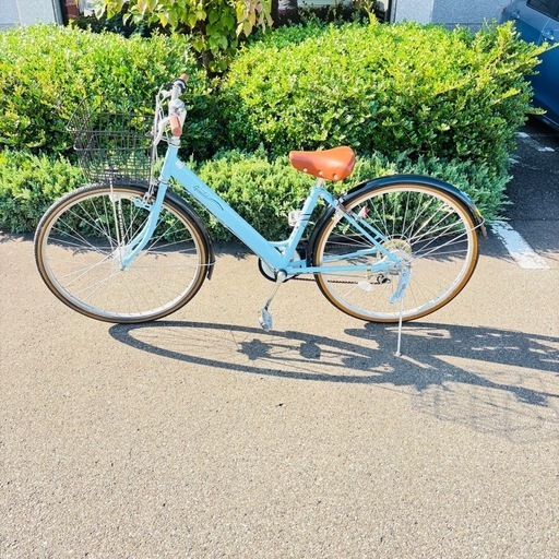 ギムレット　GIMLET　子供用　自転車　水色　26インチ　SHIMANO