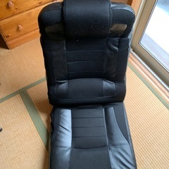 中古　レバー式ゲーミング座椅子の画像