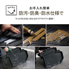 アルファード ヴェルファイア 3Dフロアマットの画像