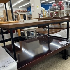 リユースのサカイ東金店 ローテーブル ※天板剥がれあり TJ14513の画像