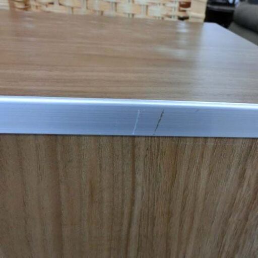 靴箱 シューズボックス 幅75cm 下駄箱 木目調 玄関収納 棚 シンプル 75×35×101cm ブラウン 茶系 札幌 西野店