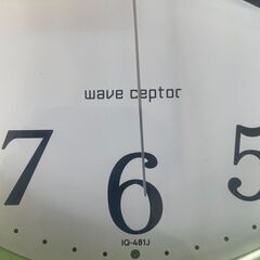 リサイクルショップどりーむ荒田店　No4550 電波時計　CASIO　直径３１ｃｍの画像