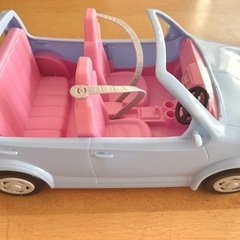 リカちゃん　ファミリーカー　車　おもちゃ　人形　ままごと　中古　家族　水色　美品の画像