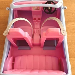 リカちゃん　ファミリーカー　車　おもちゃ　人形　ままごと　中古　家族　水色　美品の画像
