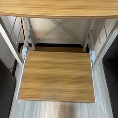 幅60㎝ キッチンラック 高さ130㎝ 木製&スチール製 札幌 の画像