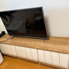 テレビとテレビ台セットの画像