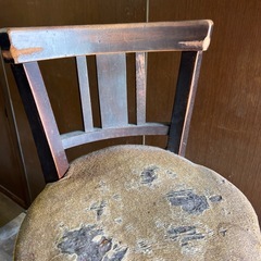 昭和レトロ　椅子の画像