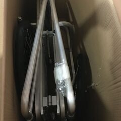 未使用　ハラックス906 コンパック アルミ製 折りたたみ式リヤカー 　の画像