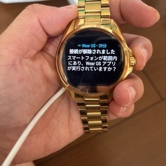 MICHEAL KORS スマートウォッチの画像