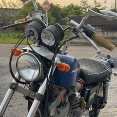 ハーレーダビットソン 87年 XLH 883 4速 エボスポ スポーツスター キャブ車 チェーン 垂れストラット ヴィンテージ パン ナックル ショベル アイアン ソフテイル XL XLCH 883 1000 1200の画像