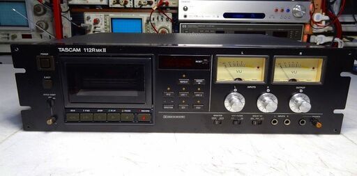 TASCAM 112RMKⅡ 業務仕様3ヘッド オートリバースカセットデッキ 動作OK 簡易整備済