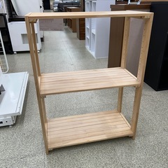 リユースのサカイ東金店 木製ラック ※シミあり TJ14516の画像