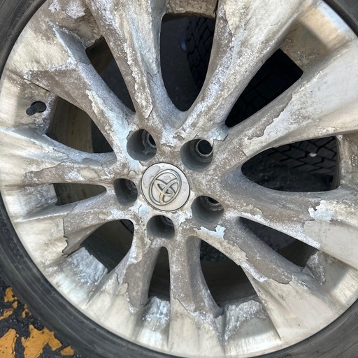 【決まりました】アルミ付きスタッドレスタイヤ　235/50R18 ダンロップ　ウィンターマックス 