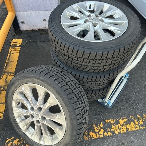 【決まりました】アルミ付きスタッドレスタイヤ　235/50R18 ダンロップ　ウィンターマックス