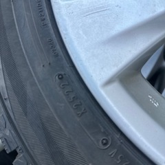 【問い合わせ、多い為一旦中止】アルミ付きスタッドレスタイヤ　235/50R18 ダンロップ　ウィンターマックス の画像