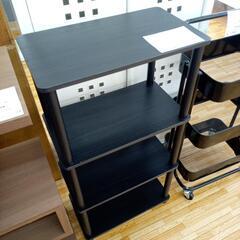 【リユースのサカイ八街店】★ジモティ割あり★収納ラック　ブラック　クリーニング済　YJ7768の画像