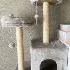 【今月中まで】キャットタワー【美品】の画像