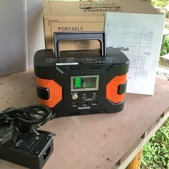 R7③中古ポータブル電源Flash Fishの画像
