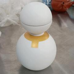 0908-036 徳利　お猪口　酒器だるま　Ceramic Japanの画像