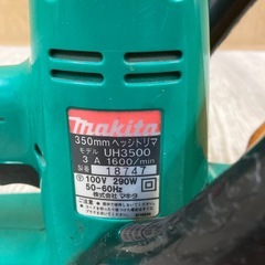 商談中　マキタ　350mm ヘッジトリマ　UH3500の画像