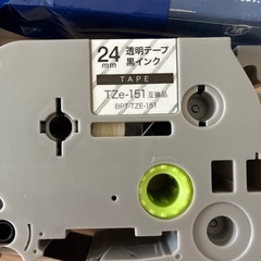 ピータッチキューブ　テプラ　交換テープの画像