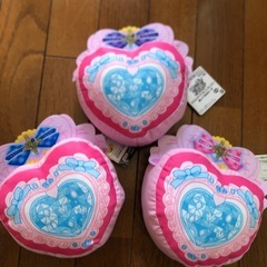 キミとアイドルプリキュアぬいぐるみポーチ全3種まとめ売りの画像