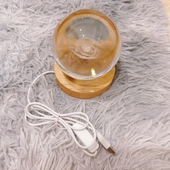 【銀河デザイン】水晶風テーブルライトの画像
