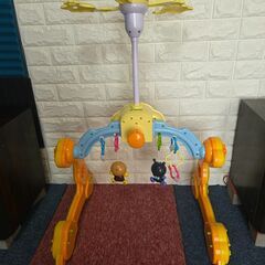 アンパンマン　８ＷＡＹ　よくばりメリー　中古品　（ジャンク品扱いにします）の画像