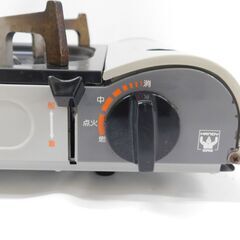 【恵庭】東邦金属工業　Shuttle　カセットコンロ　S-20　96年製　中古品　PayPay支払いOK！の画像