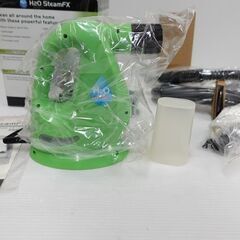 【k1475】H2O スチームFX ハンディスチームクリーナー KB-009A-GR 225ml グリーン 新品の画像