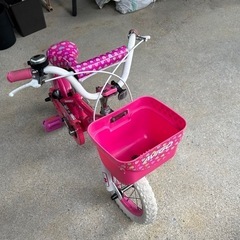 キッズ自転車の画像