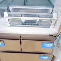 リユースのサカイ太田店★ジモティ割あり★ HITACHI 冷蔵庫 430L 20年製 ／クリーニング済み OJ10915の画像
