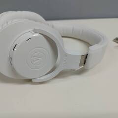 【美品】audio-technica ATH-M20x ワイヤレスヘッドホン/ホワイトの画像