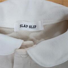 0908-025 SLAP SLIP ウエストリボン 襟付き ベロア の画像