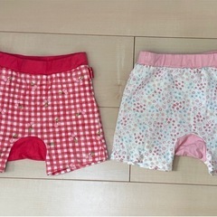 80 USED カエルパンツ2枚セット　ホットビの画像