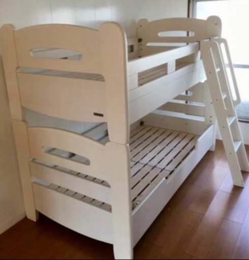 【お取引中】2段ベッド　ホワイト