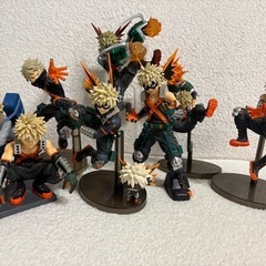 僕のヒーローアカデミア　爆豪　フィギュア　まとめ売りの画像