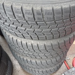 中古スタッドレスタイヤ　ホイール　195/65R15 セレナ着用　GOODYEAR アイスナビ2019年製　の画像