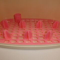 リッチェル のせのせミルクボックス 哺乳びん保管ケース&消毒ケースの画像