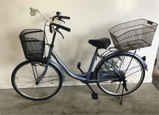 A-111□岐阜発　△ nacky / 自転車 / 24インチ / ママチャリ / 走行確認 / サビ有り / タイヤひび割れあり / 現状品　R6.7/21□