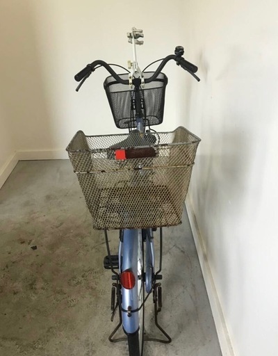 A-111□岐阜発　△ nacky / 自転車 / 24インチ / ママチャリ / 走行確認 / サビ有り / タイヤひび割れあり / 現状品　R6.7/21□