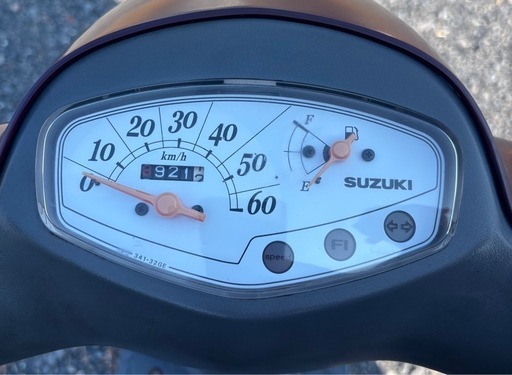 1104.動画あり　スズキ　レッツ4 原付　バイク　50cc 車体　埼玉