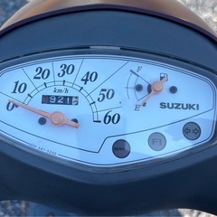 1104.動画あり　スズキ　レッツ4 原付　バイク　50cc 車体　埼玉の画像