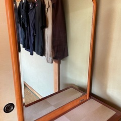 昭和レトロ　鏡台の画像